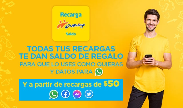 todas tus recargas tienen saldo de regalo no te quedes sin recargar ahora mismo